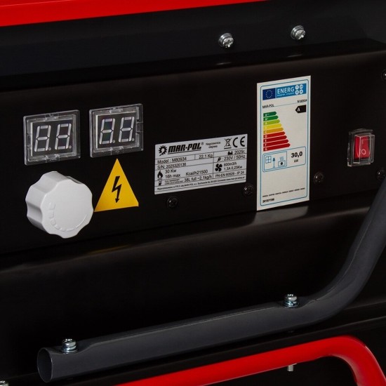 Dyzelinis šildytuvas 30KW su kaminu
