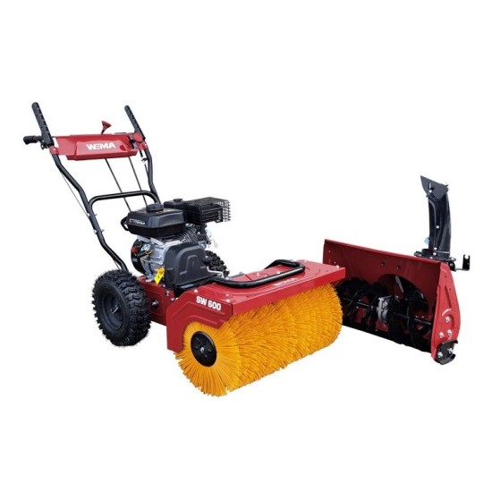 Sniego valytuvas su šluota Weima SW800/WMP22