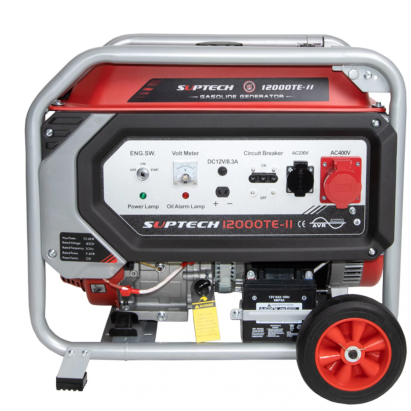 Benzininis generatorius SUPTECH 12000TE-II (trifazis)